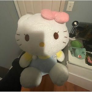 Hello kitty book bag but a one strap bag. Very cute and clean